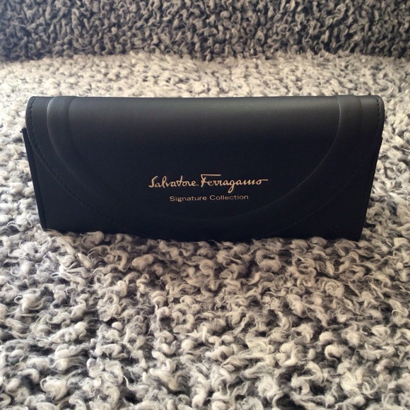 Salvatore Ferragamo Handbags - Salvatore Ferragamo Signature Collection Gancini Clutch and Slip Case